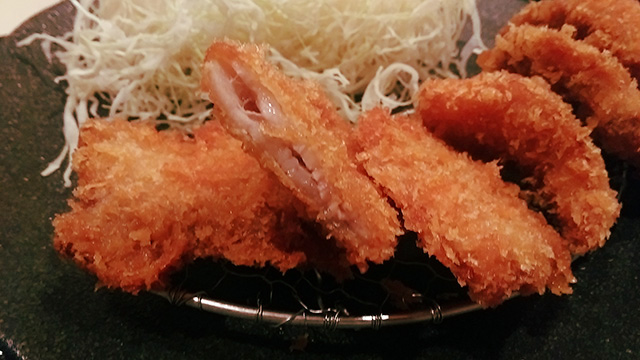 芋豚ヘレカツ定食